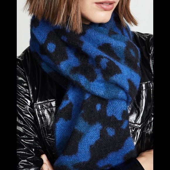 rag and bone leopard scarf